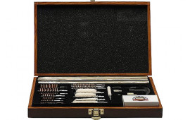 DAC Technologies UGC76W Universal Deluxe Gun Cleaning Kit WoodBox 35-Piece