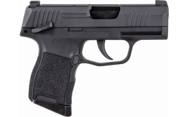Sig Sauer Airguns AIRP365BB P365 Air Pistol CO2 4.5mm BB 12rd Black Frame Black Polymer Grip