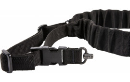 Blue Force Gear UDC200BGPBBK UDC Single Point Padded Bungee Adjustable x 2" Push Button Cordura Black