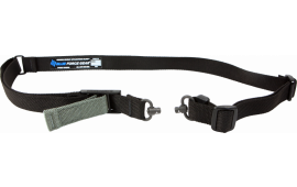 Blue Force Gear VCAS2TO1RED Vickers 221 Adjustable x 1.25" Included Red Swivel Cordura Black