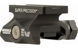 Geissele Automatics 05-402B Super Precision Optic Mount For Trijicon MRO Aluminum Black Hard Coat Anodized Finish