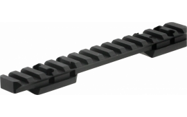 Talley POM252735 Picatinny Base Short Action 20MOA 1-Piece Base For Browning X-Bolt Black Matte Finish