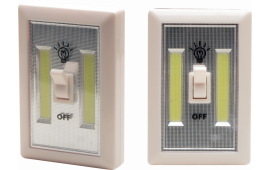Cyclops CYCCOB2PK Light Switch 200 Lumens AAA (3) White 2Pk