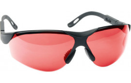 Walkers Game Ear Gwpxsglver Shooting Glasses Elite Polycarbonate Vermillion Lens Black