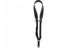 Limbsaver 12139 Tactical Sling made of Black Nylon with 48" OAL, 1" W & Adjustable One-Two Point Design for Rifle/Shotgun