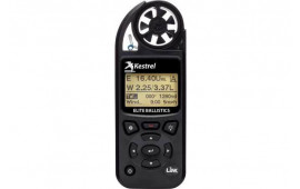 KestrelMeters 0857ALBLK 5700 Elite Weather Meter Black AA Link Connectivity Applied Ballistics