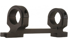 DNZ 12700 1-Pc Base & Ring Combo For Remington 700 Long Action 1" Rings High Black Matte Finish