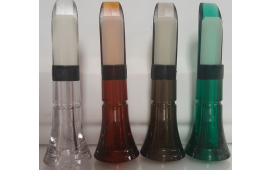Echo Calls 77750 Timber  Double Reed Mallard Sounds Attracts Ducks Smoke Gray Polycarbonate