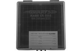 Berrys 11664 005 Ammo Box 223 Rem,5.56x45mm NATO 100rd Smoke Lid w/Black Bottom