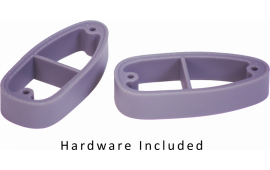 Crickett KSA000012 Crickett Length Of Pull Spacer Kit made of Polymer with Purple Finish for Crickett Synthetic Rifles