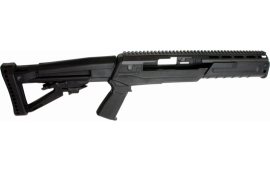 Archangel AA1430 Sparta Conversion Stock Black Synthetic 4 Position Collapsible with Pistol Grip for Ruger Mini-14, Mini Thirty