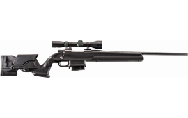 Archangel AA1500 Precision Stock  Black Synthetic Fixed with Adjustable Cheek Riser for Weatherby Vanguard; Howa 1500