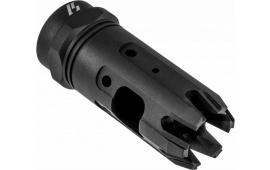 Strike Industries MK9COMP Mini King Comp Black Steel with 1/2"-28 tpi Threads & 2.30" OAL for 9mm Luger AR-Platform