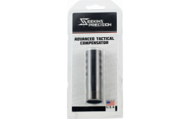 Seekins Precision 0011510035 ATC Muzzle Break 1/2x28 tpi 416 Stainless Steel Black Melonite