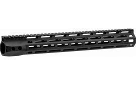 Wilson Combat TRMLOK15 M-LOK Rail  AR-15 Black Hardcoat Anodized 6005A-T5 Aluminum 15" M-LOK