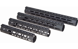 Troy Ind SRAIML190BT00 Battle Rail  M-LOK Aluminum Black Anodized 9" for AR-15, M16