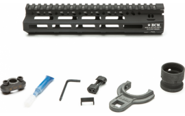 Bravo Company MCMR9556BLK BCMGunfighter MCMR 9" M-LOK, Free-Floating Style Made of Aluminum with Black Anodized Finish for AR-Platform