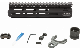 Bravo Company MCMR8556BLK BCMGunfighter MCMR 8" M-LOK, Free-Floating Style Made of Aluminum with Black Anodized Finish for AR-Platform