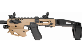 Command Arms MCK21T MCK Standard Conversion Kit Fits Glock 20/21 Gen3 Flat Dark Earth Synthetic Stock