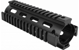 Aim Sports MT021 M4 Carbine Handguard Quad Rail Aluminum Black Hard Coat Anodized