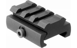 Aim Sports ML109 Riser Mount  Black Anodized Low Profile Picatinny/Weaver Mount 0.50" Mount Height Aluminum AR Platform