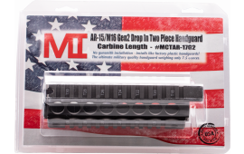 MIDWEST INDUSTRIES INC MCTAR17G2 Gen 2 AR-15 6061 Aluminum Black Hard Coat Anodized 7"