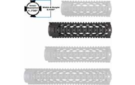 Yankee Hill 9633DX Diamond Series Forearm 9.3" AR-15 Aluminum Black