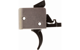 CMC Triggers 93502 Drop-In  Two-Stage Curved Trigger with 2-4 lbs Draw Weight & Black/Silver Finish for AR-15/AR-10