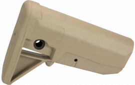 Bravo GFSMOD0FDE BCMGunfighter Stock Assembly Mod 0 Poylmer Flat Dark Earth