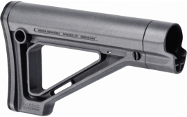 Magpul MAG480-GRY MOE Mil-Spec AR-15 Carbine Stock Reinforced Polymer Gray
