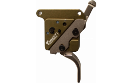 Timney Triggers 51716V2 Elite Hunter  Straight Trigger with 3 lbs Draw Weight & Green/Nickel Finish for Remington 700 Right