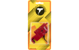 Timney Triggers 650ST RPR Ruger Precision Two-Stage Straight Trigger Steel w/Aluminum Housing Black/Red