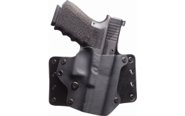 BlackPoint 102637 Leather WING  OWB Black Kydex/Leather Belt Loop Fits Sig 320