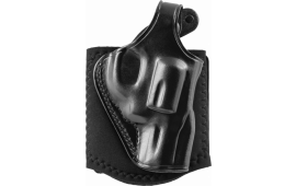 Galco AG286B Ankle Glove Holster Fits Ankles up to 13" Fits Glock 26 Steerhide Black
