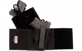 Galco CAB2L Cop Ankle Band Large Fits Ankles up to 13" Black Neoprene/Fleece Velcro Fits Glock 48/26 Gen3-5/27 Gen3-5/Ruger Max-9