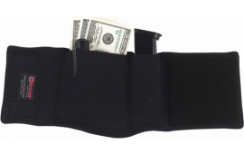 Galco CAS Ankle Safe  Fits Springfield SA-35 13" Hook & Loop Mount Black Neoprene