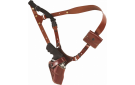 Galco GA186 Great Alaskan Shoulder System 2.5" Barrel Ruger Alaskan Steerhide Tan