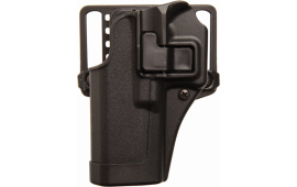 Blackhawk 410568BKL Serpa CQC Concealment Left Hand Matte Finish For Glock 43 Polymer Black