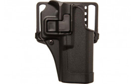 Blackhawk 410583BKR Serpa CQC OWB Matte Black Polymer Belt Loop/Paddle Fits Taurus PT140/PT111