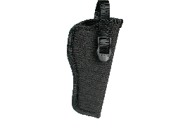 Blackhawk 73NH03BKL Hip  OWB Size 03 Black Cordura Nylon Belt Clip Fits 5-6.50" Barrels Medium-Large DA Revolver Left Hand