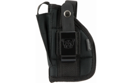 Bulldog FSN19C Extreme  Belt Black Nylon Belt Loop/Clip Fits 2.50-3.75" Barrels/Ruger LC9 Ambidextrous