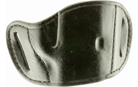 Bulldog MLBM Belt Slide Medium Automatic Handgun Holster Right Hand Leather Black