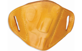 Bulldog MLTRS Belt Slide Small J Frame Revolver Holster RH Leather Tan
