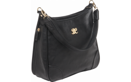 Bulldog BDP010 Hobo Purse w/Holster Black Leather for Most Small Autos & Revolvers Ambidextrous Hand
