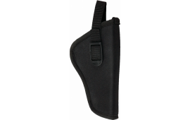 Bulldog DLX8 Pit Bull  OWB Black Nylon Belt Loop Fits 3.50-5" Glock 20/21/37/Taurus PT92