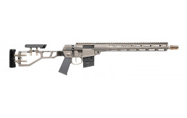 Q LLC MINIFIX55616INGRAY Mini Fix 16" Tapered Barrel, Gray, Fully Adjustable Folding Stock, Magpul K Grip, 15" Q-Sert Handgaurd, AR/M4 Style Mag, Cherry Bomb Brake, Ambi Controls