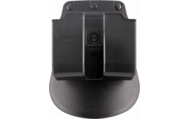 Fobus 6900NDP Paddle Double Magazine Pouch Fits Glock & HK 9mm/40 Cal Polymer Black