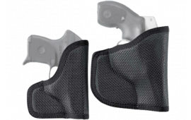 DeSantis Gunhide N38BJZ3Z0 Nemesis  Pocket Black Rubberized Fabric Pocket Fits Diamondback DB380 w/CT LG-491/DB9/Kimber Solo