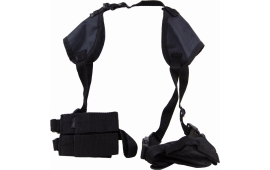 Bulldog WSHD8 Deluxe Shoulder Harness Fits Most Large Frame Autos 3.5-5" Barrels Nylon Black