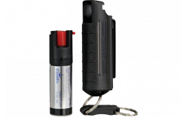 SW Pepper Spray 1403 Pepper Spray 15% Plastic Keychain Case .5oz Black